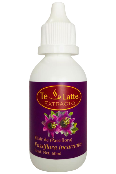 Te Latte Café - Elixir  de Passiflora incarnata, PASSIFLORA